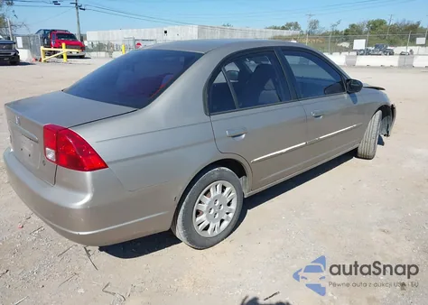 2005 Honda Civic Lx z USA, uszkodzony, nr VIN 2HGES16575H500864